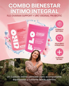 Combo Bienestar Íntimo Integral: bienestar íntimo femenino con apoyo hormonal y cuidado íntimo.